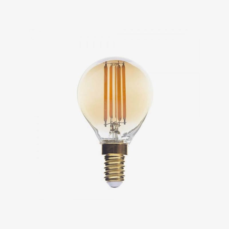 LED žarulja E14 4W G35 zlatno staklo