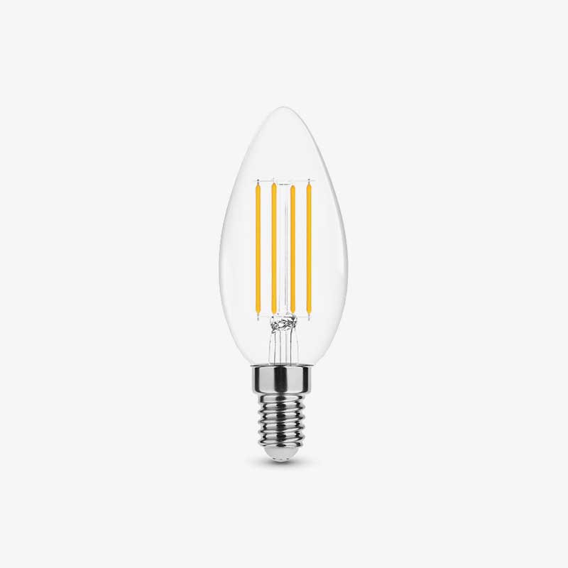 Filament E14 LED žarulja C37 5W