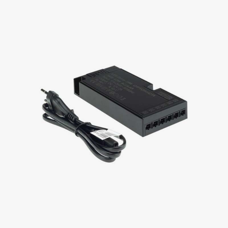 Plastično napajanje 24W 12V 2A ugradnja u namještaj